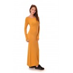Дамска рокля Alexandra Italy 8123 - цвят жълт