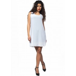 Дамска рокля Alexandra Italy 829 - цвят бял