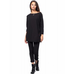 Дамска туника Alexandra Italy 928/0 - черен цвят