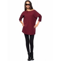 Дамска туника Alexandra Italy 928/0 - цвят бордо