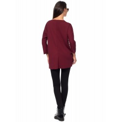 Дамска туника Alexandra Italy 928/0 - цвят бордо