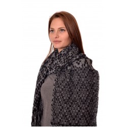 Дамски шал Alexandra Italy 41718 - сив цвят