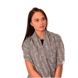 Дамски шал Alexandra Italy 619 -  сив цвят                                                                                           