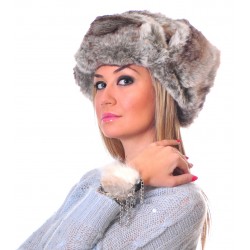Alexandra дамска Шапка 118-Бежов,Бял,Черен