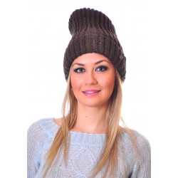 Alexandra Дамска Шапка 298-Бежов,Кафяв,Сив