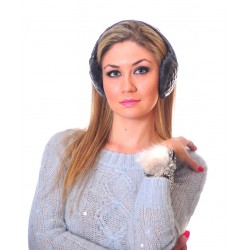 Alexandra Дамски Ушанки 461-Сив,Розов,Бял,Черен