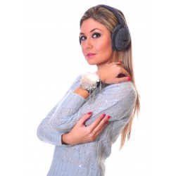 Alexandra Дамски Ушанки 462-Сив,Корал,Бял,Черен