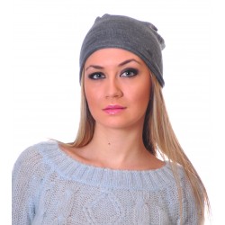 Alexandra Дамска Шапка 832-Сив,Черен