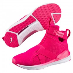 Дамски спортни обувки Puma Fierce Strap Flocking pink